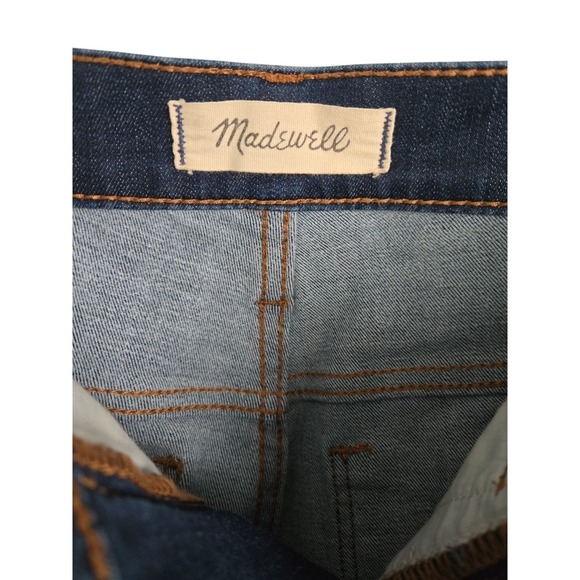 Madewell Jeans Size 25 10" High Rise Skinny Dark Wash Casual Stretch Comfort‎ - Picture 5 of 11